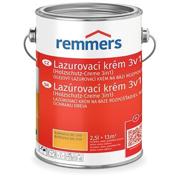 

Remmers HK lazurovací krém 2,5 l Kiefer / Borovice