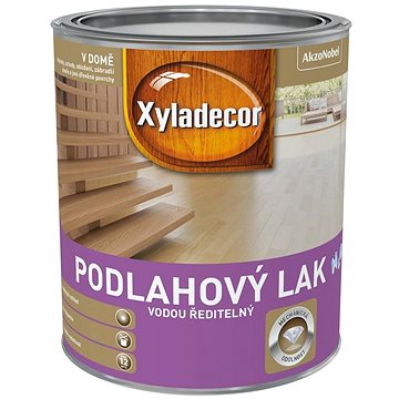 

AKZO NOBEL Xyladecor Podlahový lak na vodní bázi 0,75 l Polomat Bezbarvý
