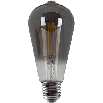

LED filament žárovka Smoky ST64 8 W/230 V/E27/1800 K/400 lm/360°