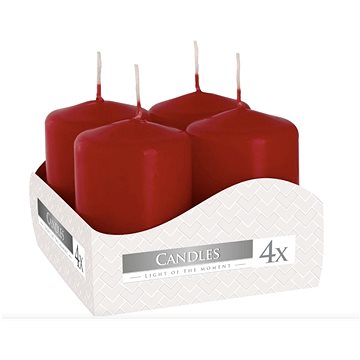

BISPOL Adventní Bordó 4× 60 g