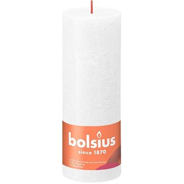 

BOLSIUS rustikální sloupová mrazivá bílá 190 × 68 mm