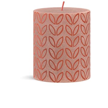 

BOLSIUS rustikální válec mlhavě růžová a klasy 80 × 68 mm