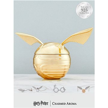 

Charmed Aroma Harry Potter Golden Snitch - Zlatonka 354 g + stříbrný náhrdelník 1 ks