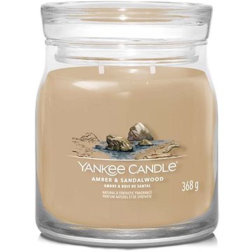 

YANKEE CANDLE Signature 2 knoty Amber & Sandalwood 368 g