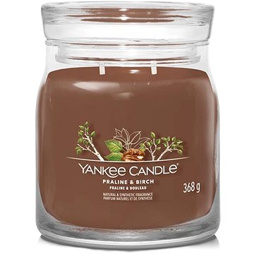 

YANKEE CANDLE Signature 2 knoty Praline & Birch 368 g