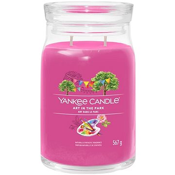 

YANKEE CANDLE Signature sklo 2 knoty Art in the Park 567 g