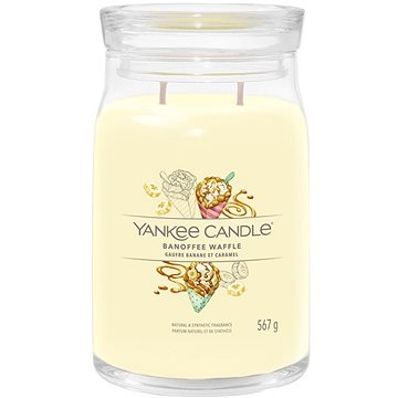 

YANKEE CANDLE Signature sklo 2 knoty Banoffee Waffle 567 g
