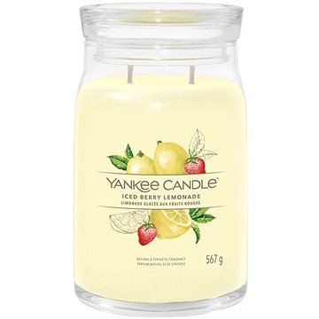 

YANKEE CANDLE Signature sklo 2 knoty Iced Berry Lemonade 567 g