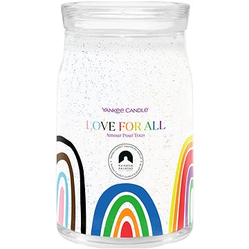

YANKEE CANDLE Signature sklo 2 knoty Love for All 567 g