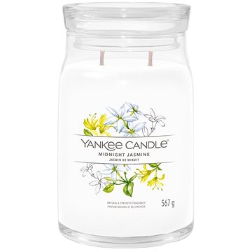 

YANKEE CANDLE Signature sklo 2 knoty Midnight Jasmine 567 g