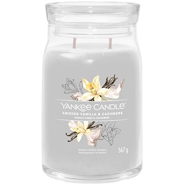 

YANKEE CANDLE Signature sklo 2 knoty Smoked Vanilla & Cashmere 567 g