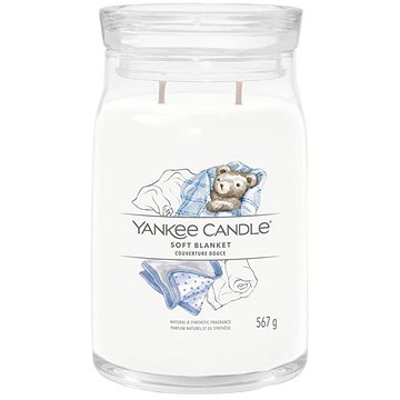

YANKEE CANDLE Signature sklo 2 knoty Soft Blanket 567 g