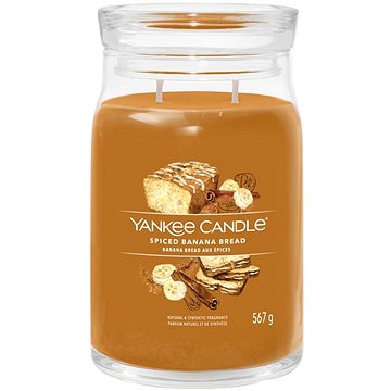 

YANKEE CANDLE Signature sklo 2 knoty Spiced Banana Bread 567 g