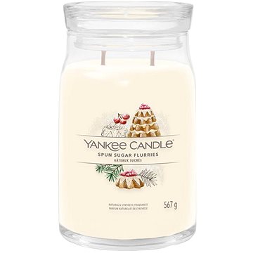 

YANKEE CANDLE Signature sklo 2 knoty Spun Sugar Flurries 567 g