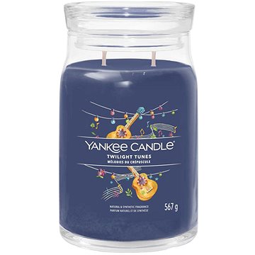 

YANKEE CANDLE Signature sklo 2 knoty Twilight Tunes 567 g