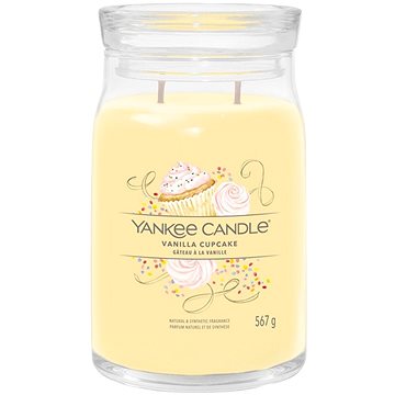 

YANKEE CANDLE Signature sklo 2 knoty Vanilla Cupcake 567 g