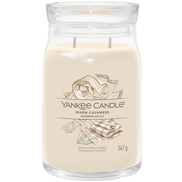 

YANKEE CANDLE Signature sklo 2 knoty Warm Cashmere 567 g