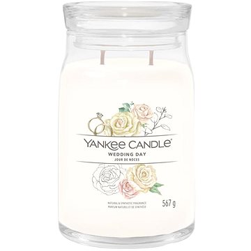 

YANKEE CANDLE Signature sklo 2 knoty Wedding Day 567 g