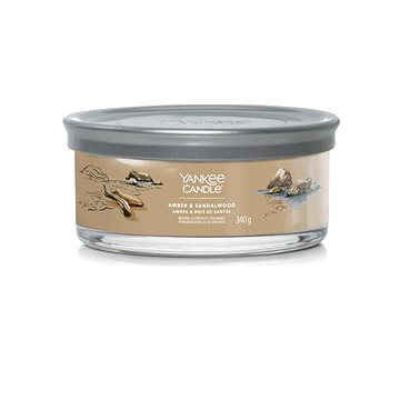 

YANKEE CANDLE Signature 5 knotů Amber & Sandalwood 340 g