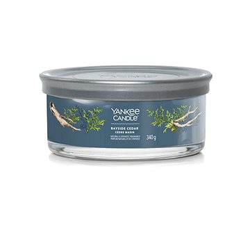 

YANKEE CANDLE Signature 5 knotů Bayside Cedar340 g