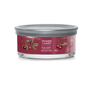 

YANKEE CANDLE Signature 5 knotů Black Cherry 340 g
