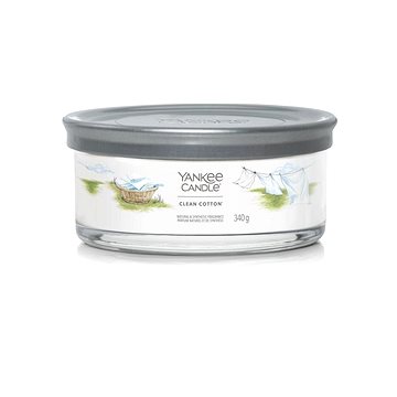 

YANKEE CANDLE Signature 5 knotů Clean Cotton 340 g
