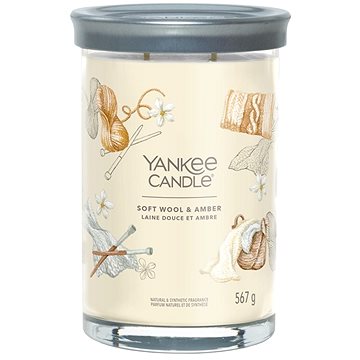 

YANKEE CANDLE Signature 2 knoty Soft Wool & Amber 567 g