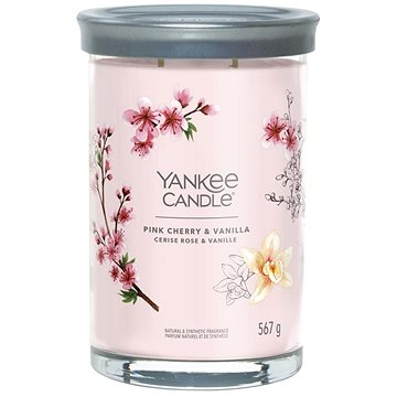 

YANKEE CANDLE Signature 2 knoty Pink Cherry & Vanilla 567 g