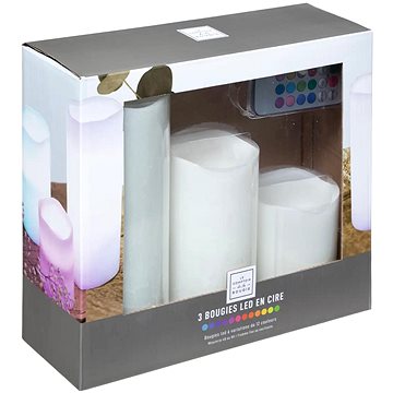 

ATMOSPHERA LED čajové svíčky sada 3 ks
