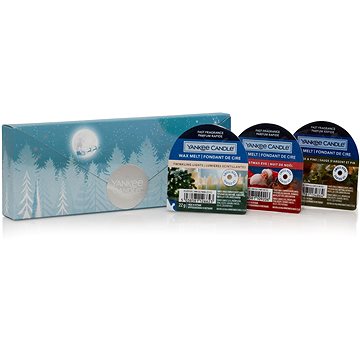 

YANKEE CANDLE vánoční set 2023 vonný vosk (3× 22 g)
