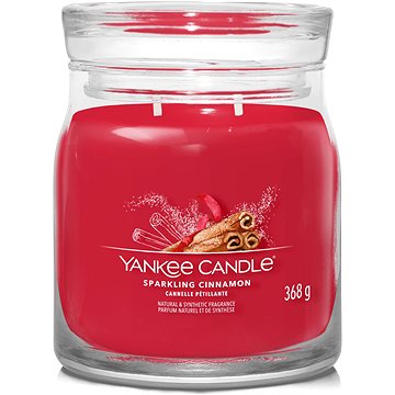 

YANKEE CANDLE Signature 2 knoty Sparkling Cinnamon 368 g