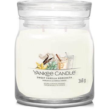 

YANKEE CANDLE Signature dva knoty Sweet Vanilla Horchata 368 g