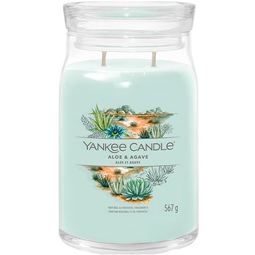 

YANKEE CANDLE Signature dva knoty Aloe & Agave 567 g