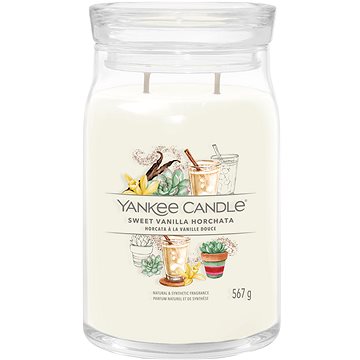

YANKEE CANDLE Signature dva knoty Sweet Vanilla Horchata 567 g