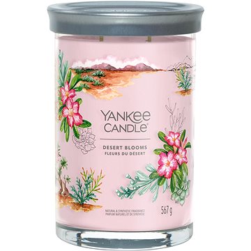 

YANKEE CANDLE Signature dva knoty Tumbler Desert Blooms 567 g
