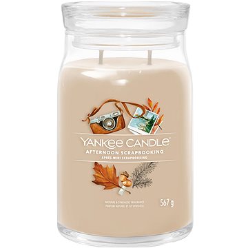 

YANKEE CANDLE Signature 2 knoty Afternoon Scrapbooking 567 g