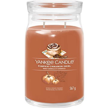 

YANKEE CANDLE Signature 2 knoty Pumpkin Cinnamon Swirl 567 g