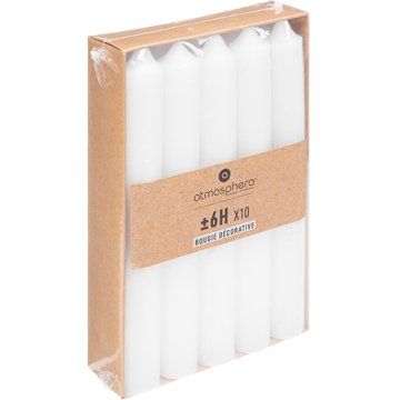 

ATMOSPHERA Sada vysokých svíček 10 ks
