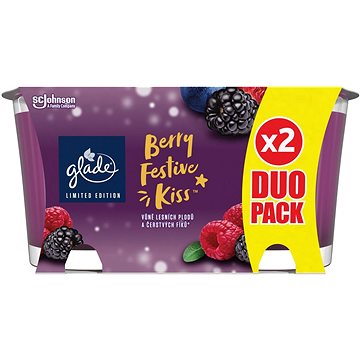 

GLADE Berry Festive Kiss duobalení 2× 112 g