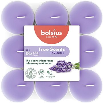 

BOLSIUS Lavender 358 g, 18 ks