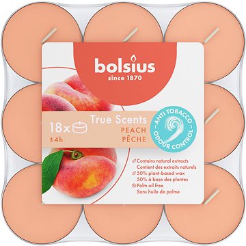 

BOLSIUS Peach 260 g, 18 ks