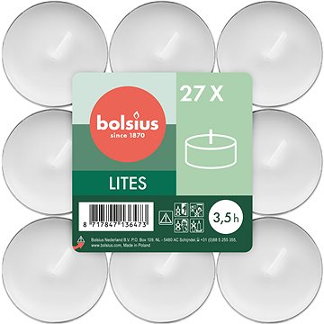 

BOLSIUS čajové svíčky 27 ks, 273 g