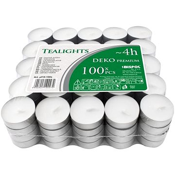 

BISPOL Čajové svíčky 100 ks