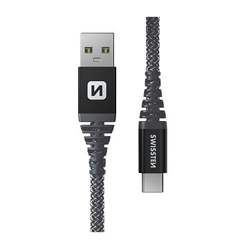 

Swissten Kevlar USB / USB-C 1.5m antracit