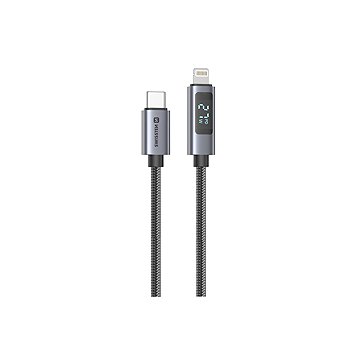 Swissten LCD kabel USB-C/Lightning 1,5m