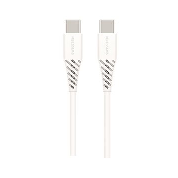 

Swissten kabel USB-C/USB-C 100W 5A bílý