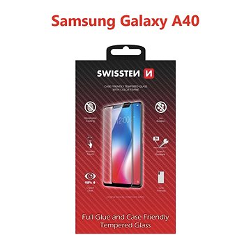 

Swissten Case Friendly pro Samsung Galaxy A40 černé