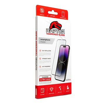Swissten Raptor Diamond Ultra Clear 3D temperované sklo pro Ulefone Power Armor 20Wt černé