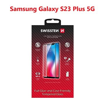 

Swissten 3D Full Glue pro Samsung S916 Galaxy S23 Plus 5G černé