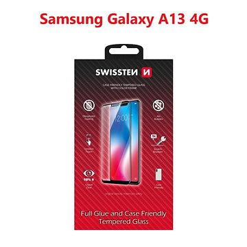 

Swissten 3D Full Glue pro Samsung A135 Galaxy A13 4G černé